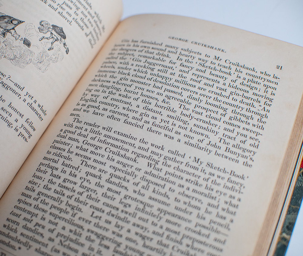 An Essay on the Genius of Cruikshank.