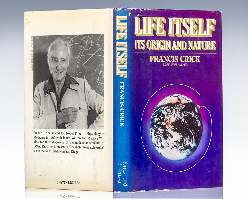 Life Itself: Its Origin and Nature.