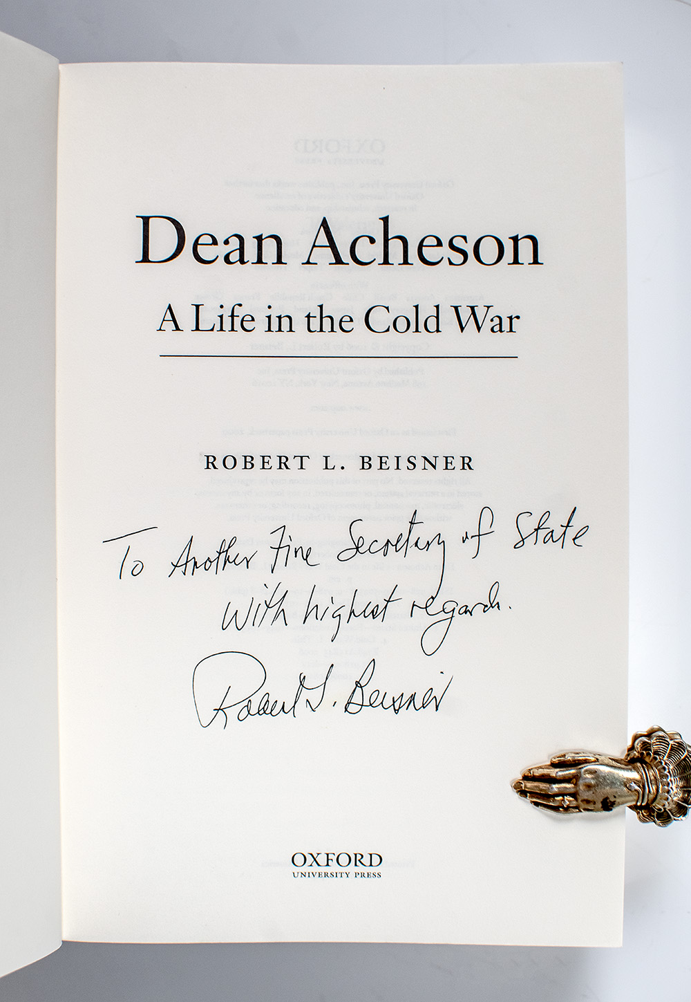 Dean Acheson: A Life in the Cold War.