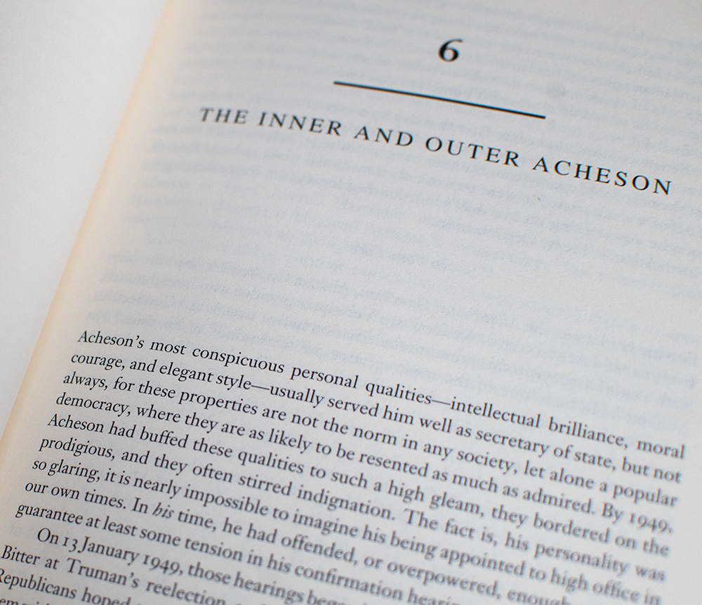 Dean Acheson: A Life in the Cold War.