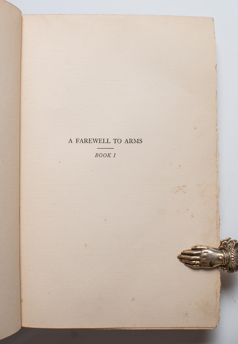 A Farewell To Arms.