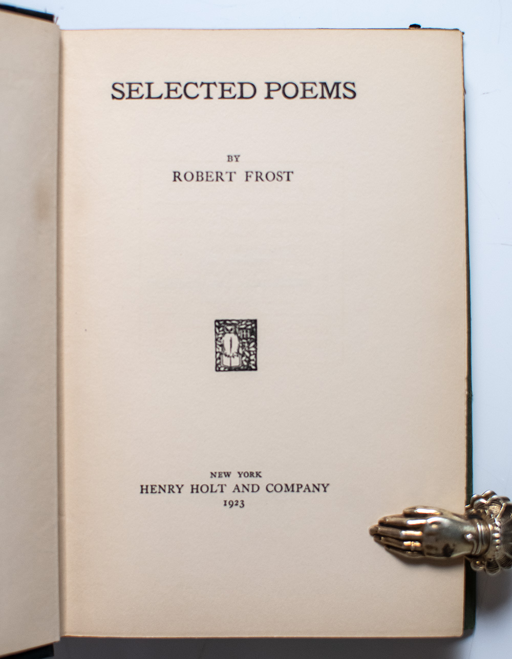 Selected Poems.