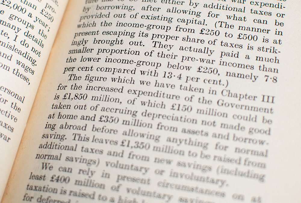 How To Pay For the War.