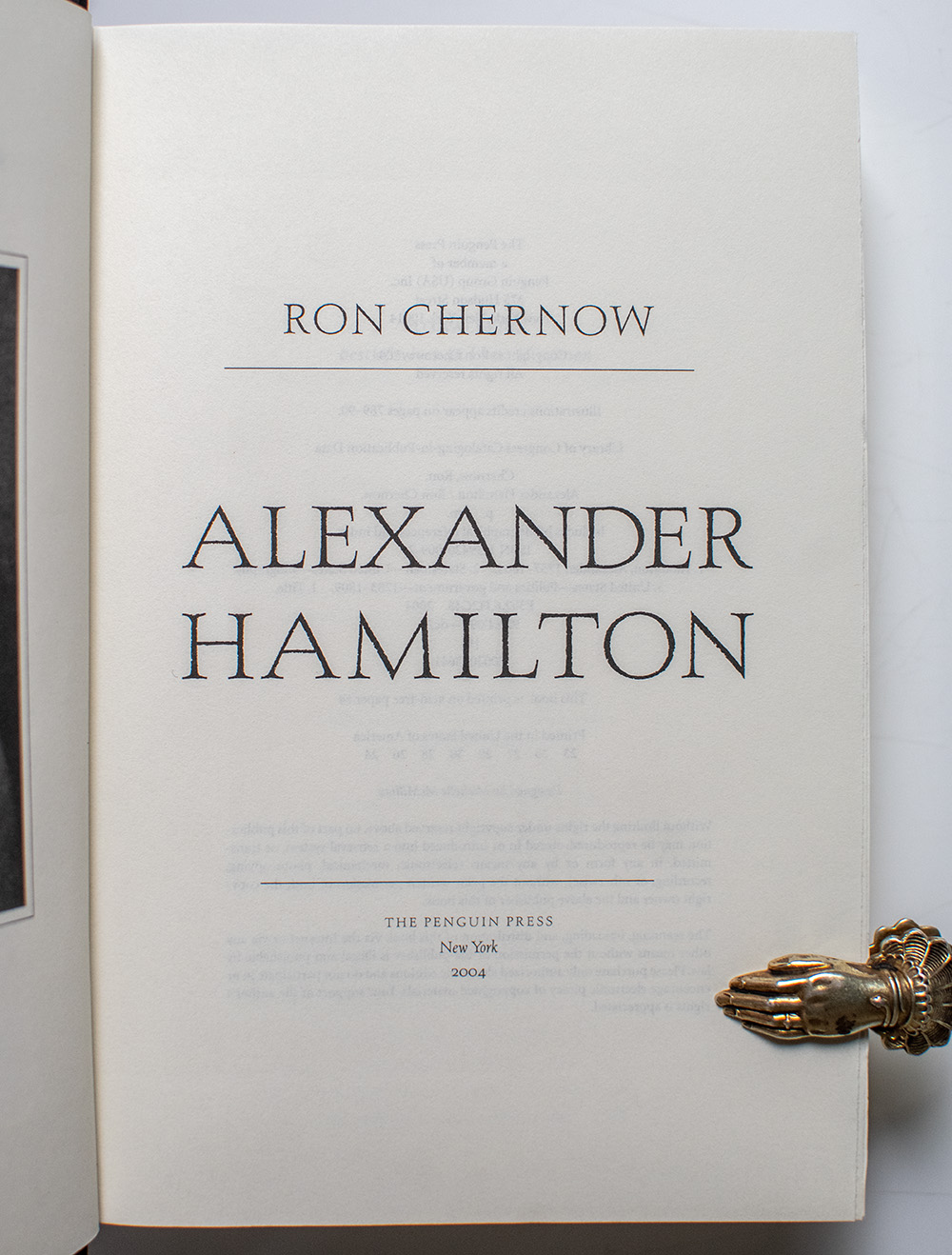 Alexander Hamilton.
