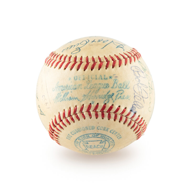 Autographed baseball