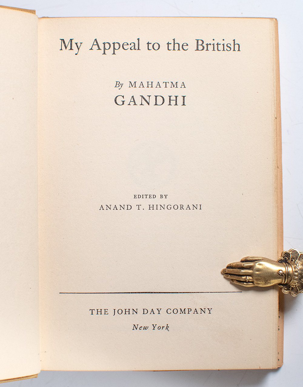 My Appeal to the British.