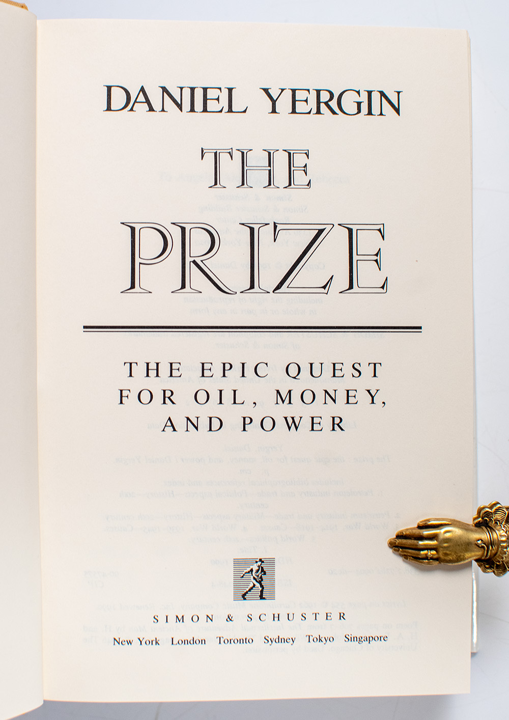 The Prize. The Epic Quest For Oil, Money and Power.