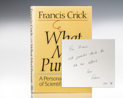 What Mad Pursuit: A Personal View of Scientific Discovery