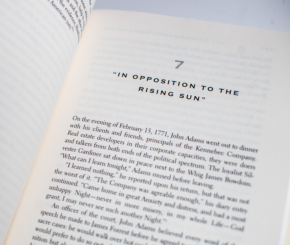 John Adams: Party of One.