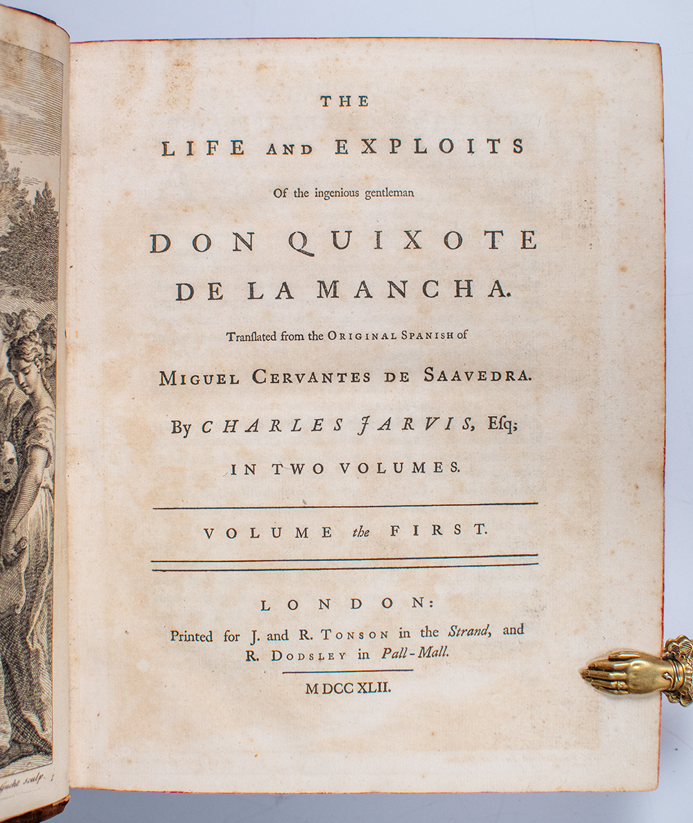 The Adventures of Don Quixote De La Mancha; Translated From the Spanish of Miguel de Cervantes Saavedra.