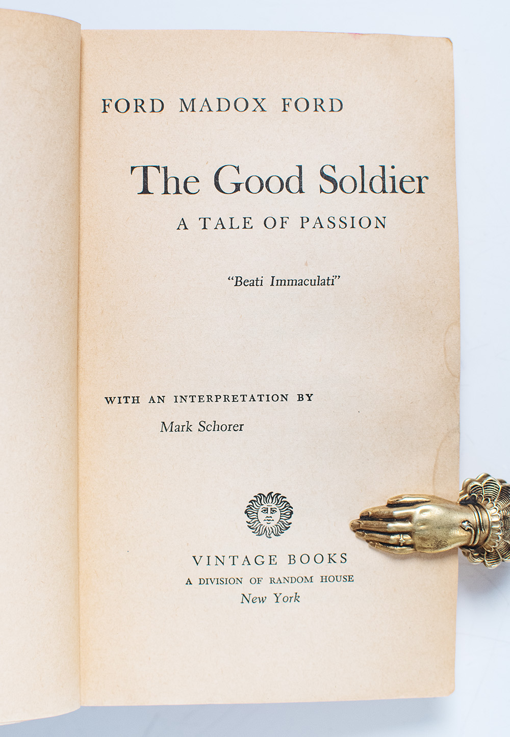 The Good Solider: A Tale Of Passion.