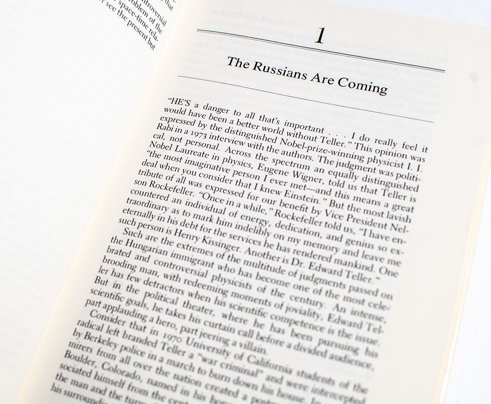 Energy and Conflict: The Life and Times of Edward Teller.