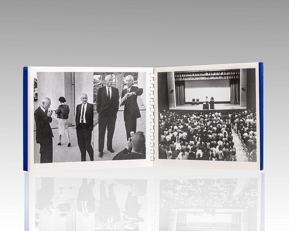 J. Robert Oppenheimer Photo Album Commemorating his Return to the Los Alamos Laboratory.