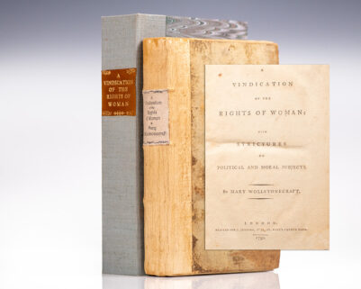 A Vindication of the Rights of Woman: With Strictures on Political and Moral Subjects.