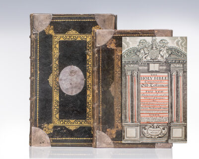 The Holy Bible Containing the Old Testament and The New. Newly Translated out of the Original Tongues. And With the former Translations dilligently compared & revised. [with] The Book of Common Prayer, And Administration of the Sacraments, and Other Rites and Ceremonies of the Church, According to Use of the Church of England; Together with the Psalter or Psalms of David.