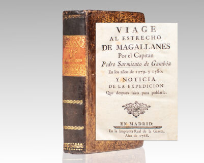 Viage al Estrecho de Magallanes Por el Capitan Pedro Sarmiento de Gamboa En los anos de 1579. y 1580.