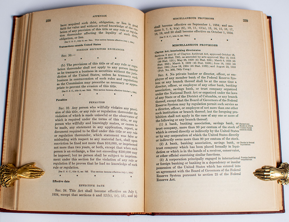 The Federal Reserve Act as Amended to October 1, 1935.
