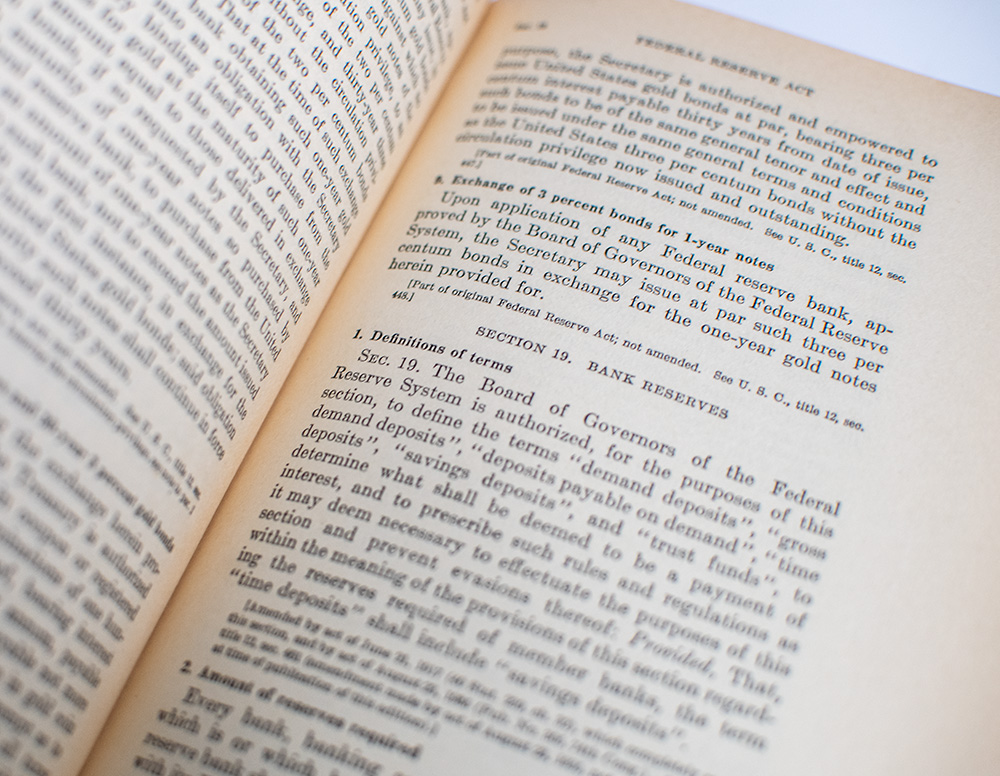 The Federal Reserve Act as Amended to October 1, 1935.