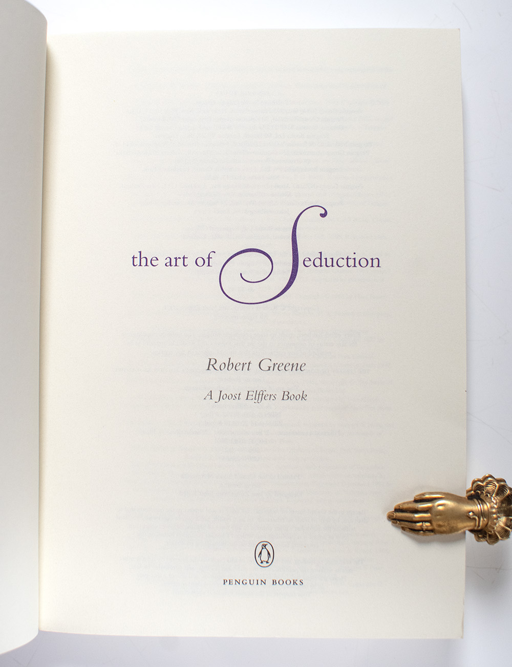 The Art of Seduction.