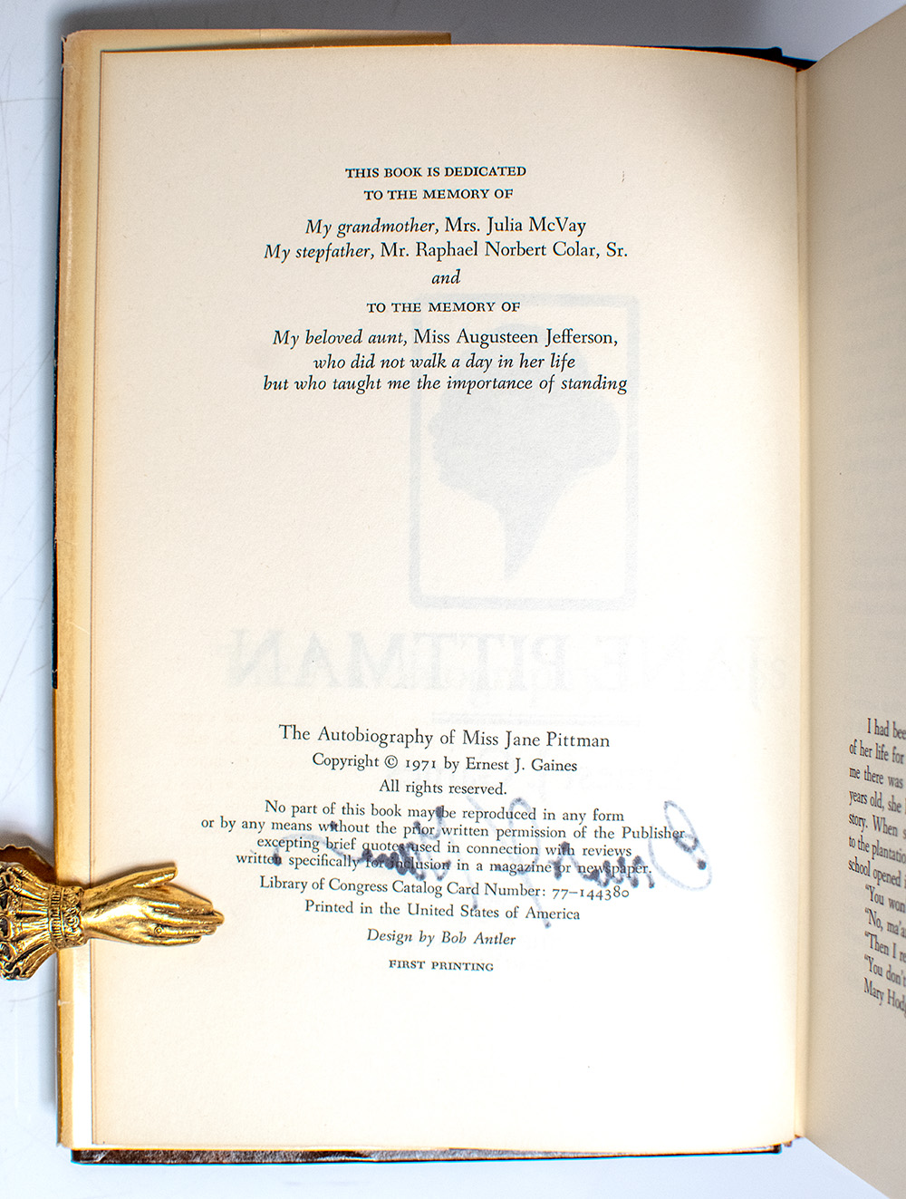 The Autobiography of Miss Jane Pittman.