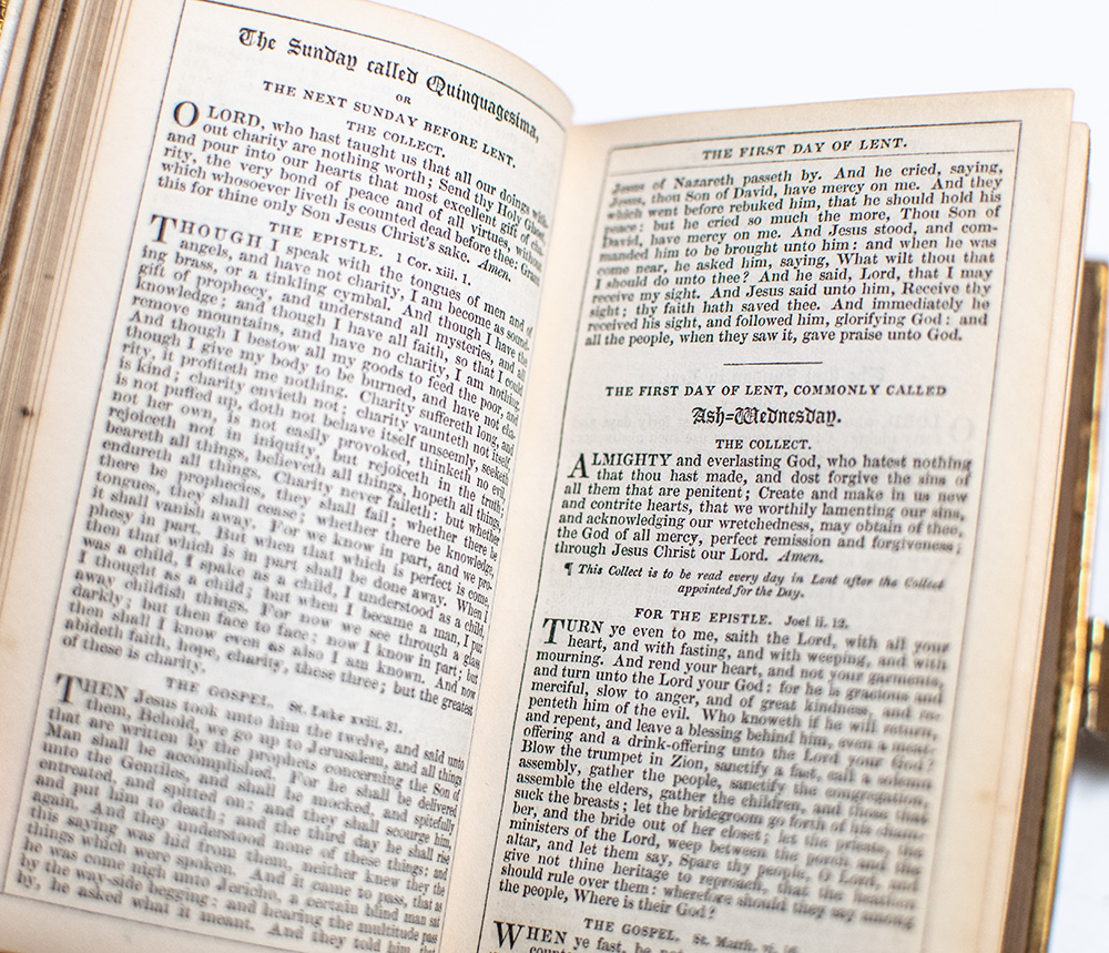 The Book of Common Prayer, and Administration of the Sacraments, and Other Rites and Ceremonies of the Church, According to the Use of the Church of England: Together with the Proper Lessons for Sundays and Other Holy-Days, and a New Version of the Psalms of David.