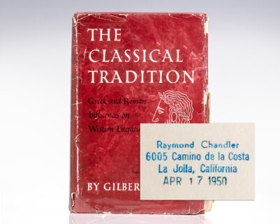The Classical Tradition: Greek and Roman Influences on Western Literature.