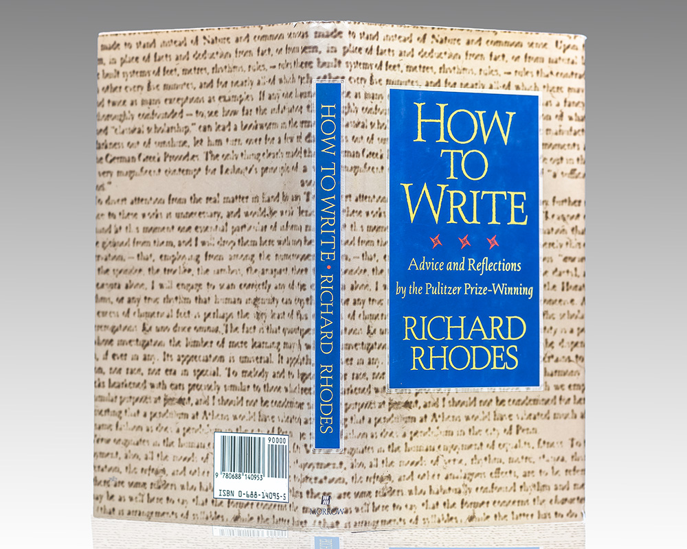 How to Write: Advice and Reflections.