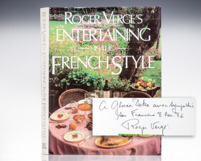 Roger Vergé’s Entertaining in the French Style.