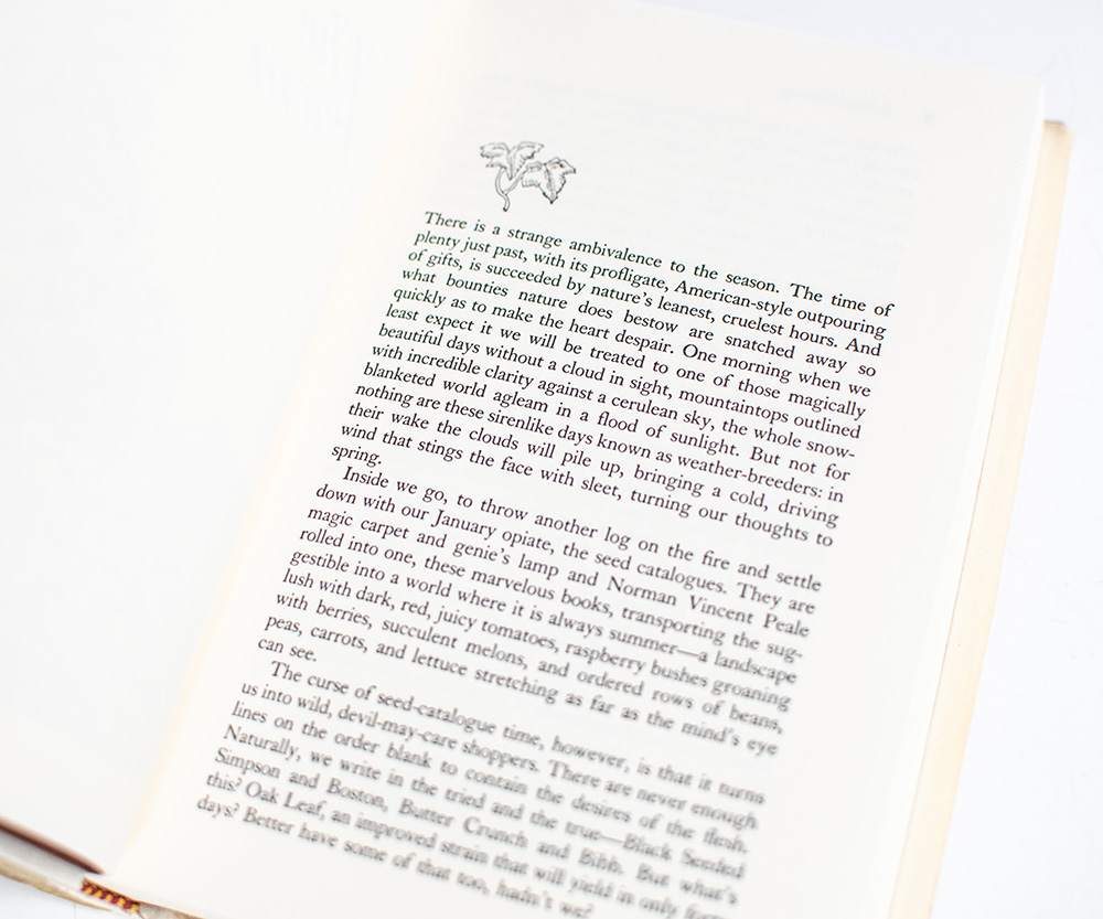 Second Cutting: Letters From The Country.