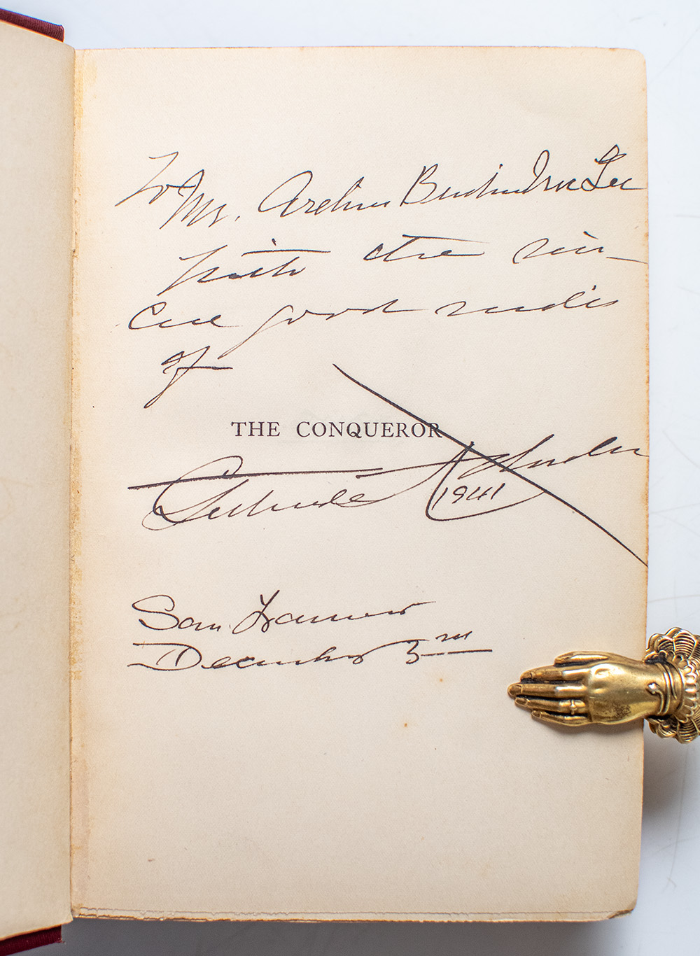 The Conqueror: Being the True and Romantic Story of Alexander Hamilton.