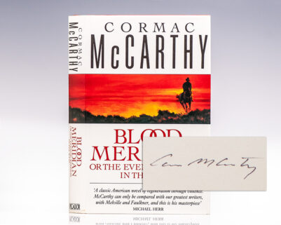 Blood Meridian, or The Evening Redness in the West.