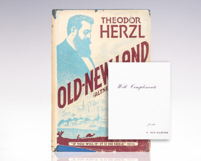 Old-New Land ["Altneuland"].