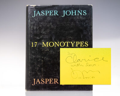 Jasper Johns: 17 Monotypes.