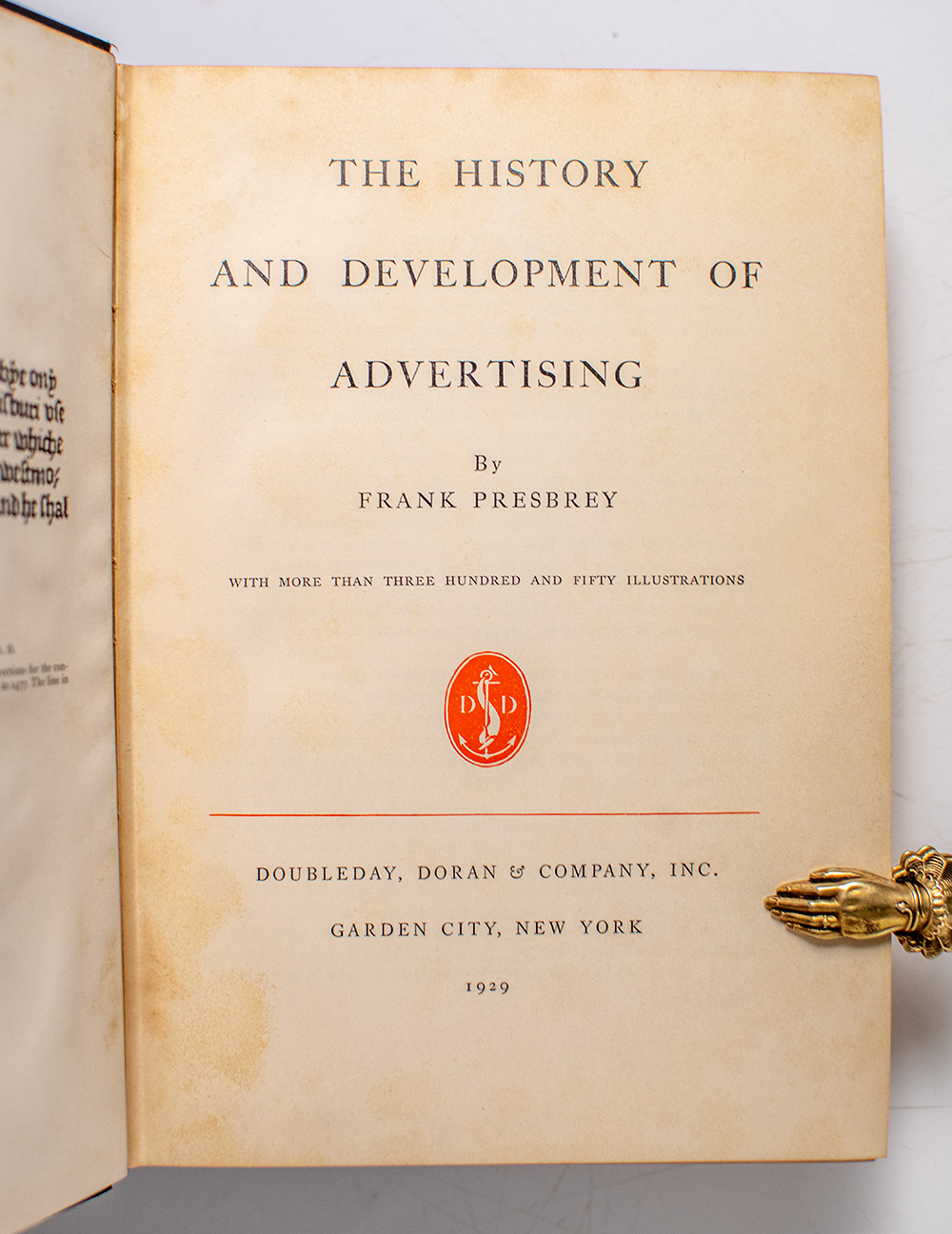 The History and Development of Advertising.
