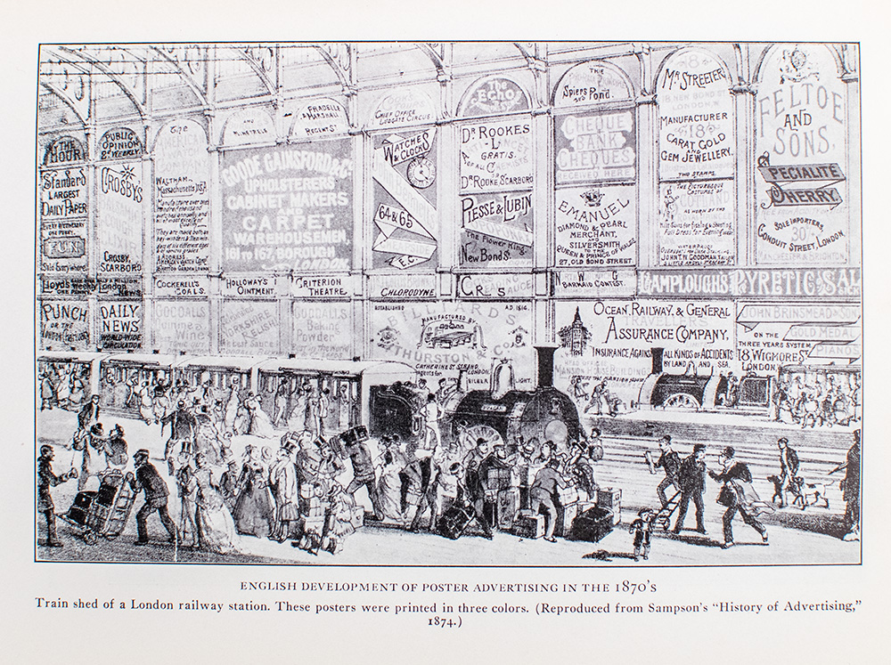 The History and Development of Advertising.