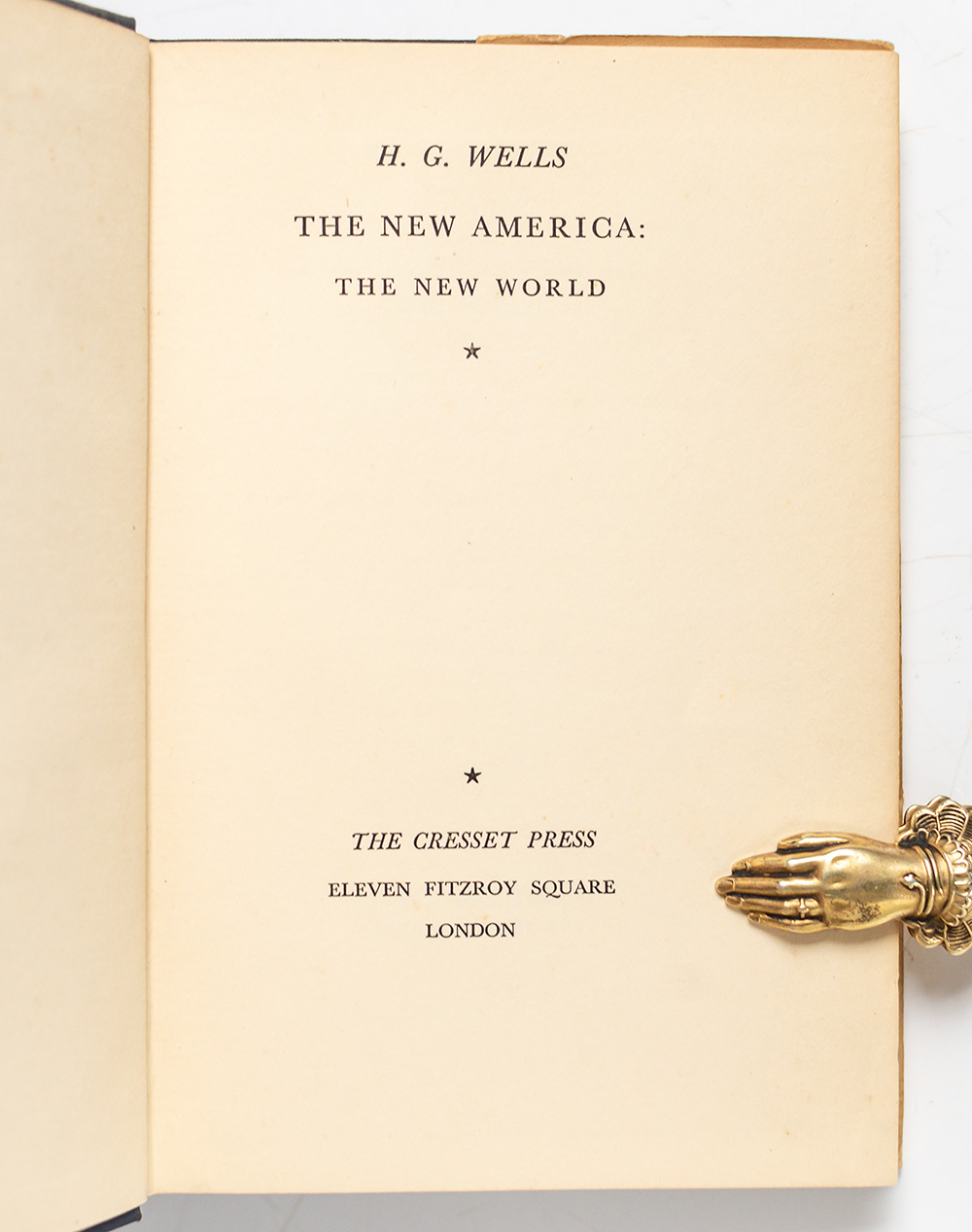 The New America: The New World.