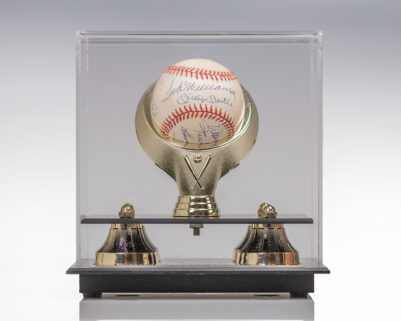 500 Home Run Club Signed Baseball.