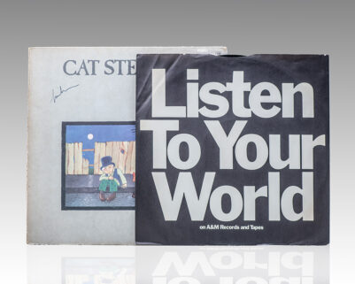 Cat Stevens Signed Teaser and the Firecat Album.