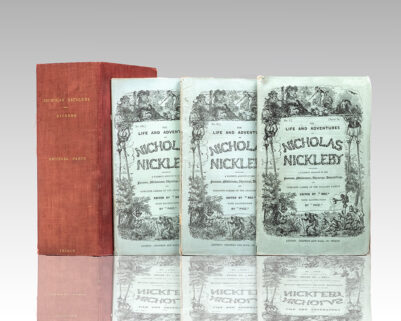 The Life and Adventures of Nicholas Nickleby.