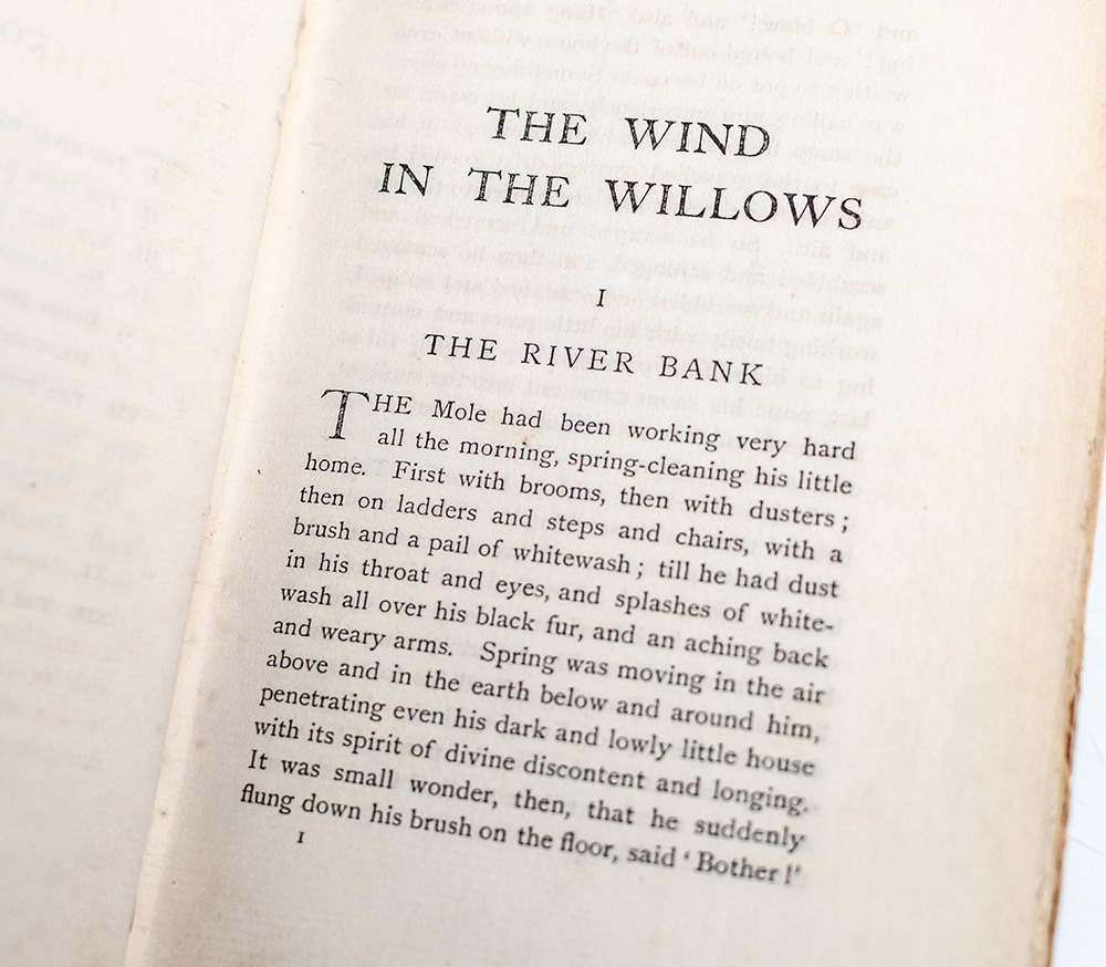 The Wind in the Willows.