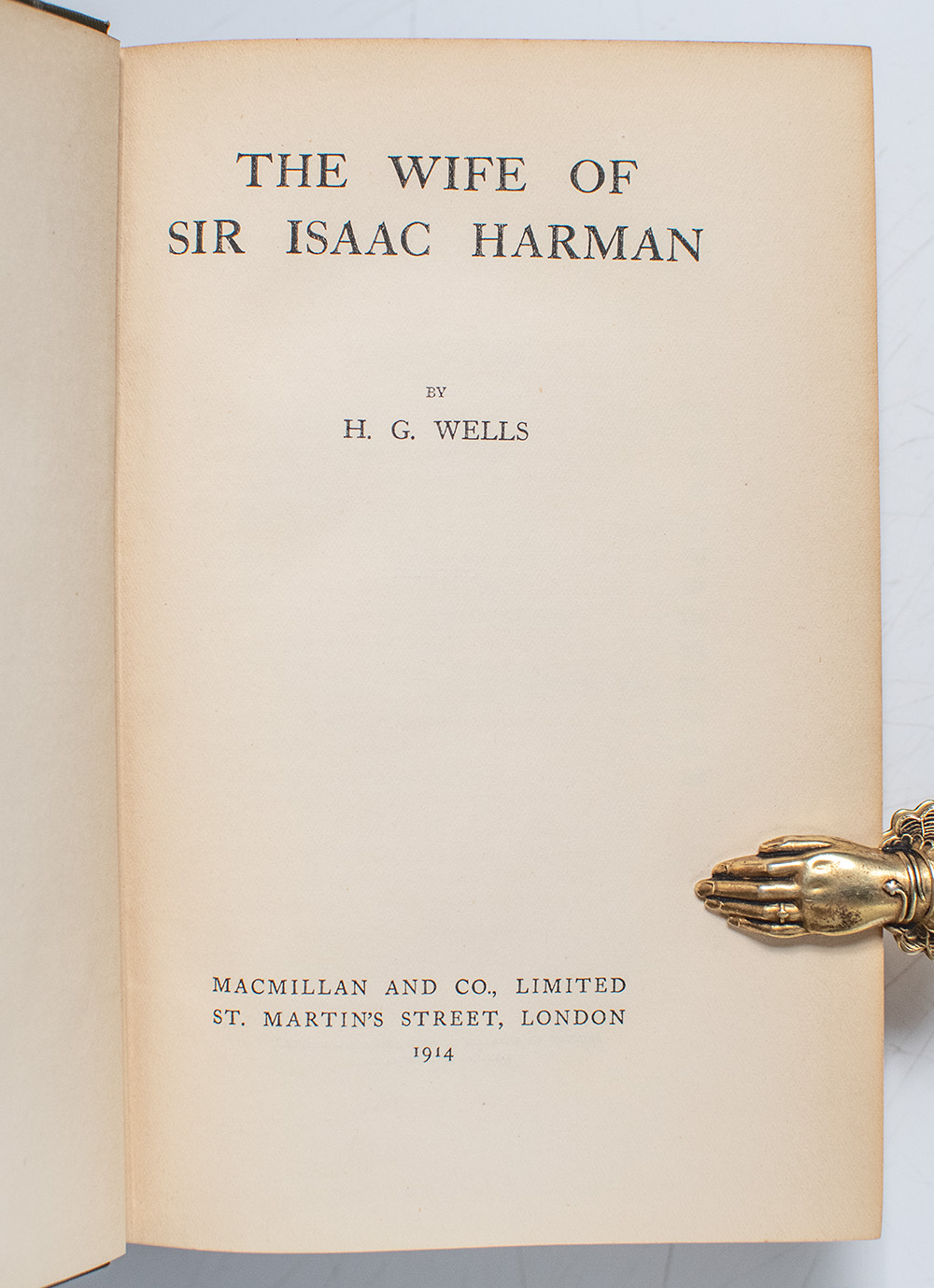 The Wife of Sir Isaac Harman.