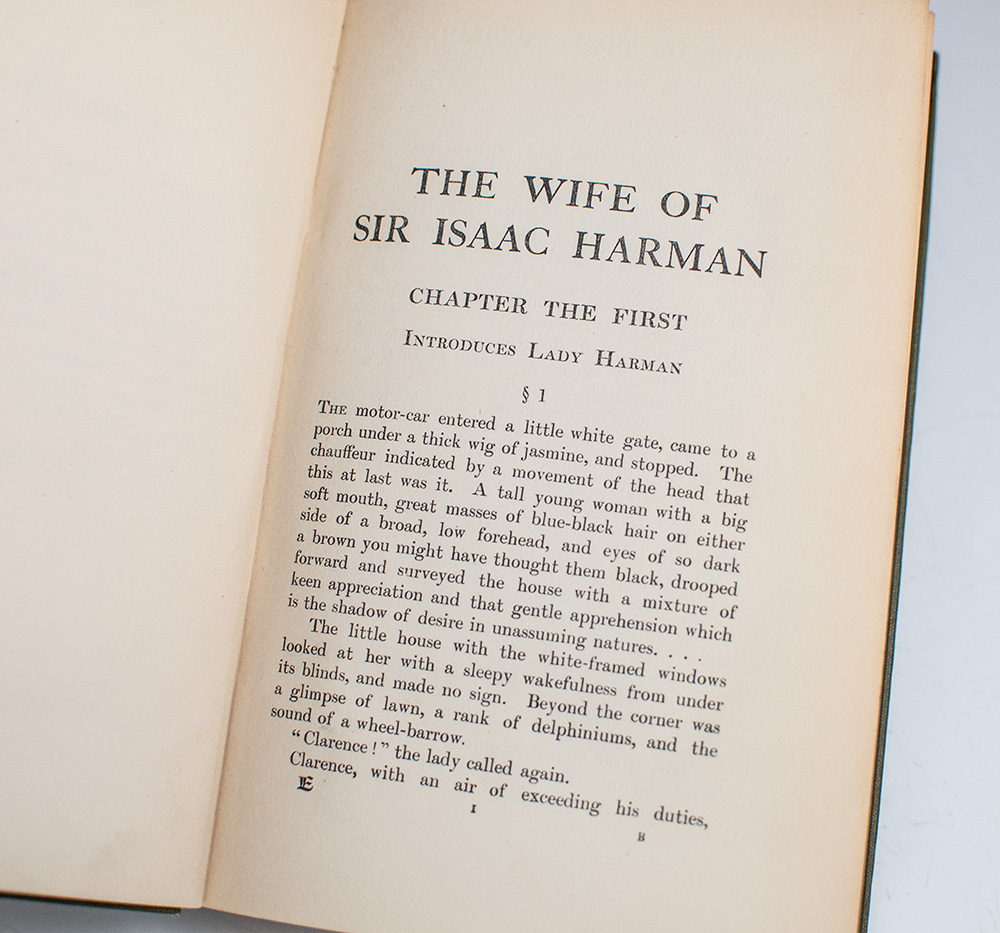The Wife of Sir Isaac Harman.