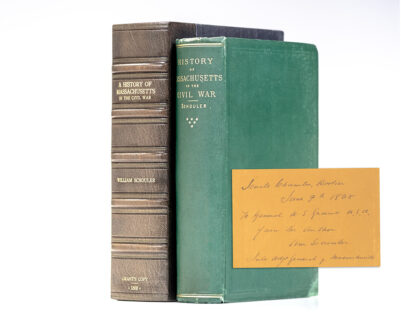 A History of Massachusetts in the Civil War.