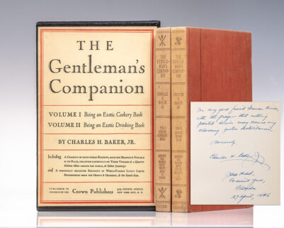 The Gentleman's Companion: Volume I Being An Exotic Cookery Book. Volume II Being an Exotic Drinking Book.