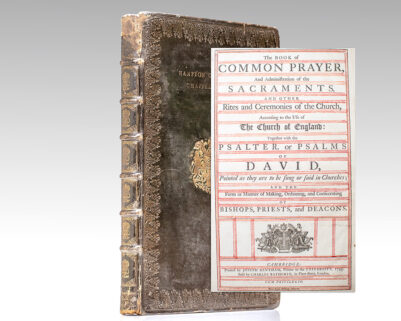 The Book of Common Prayer, and Administration of the Sacraments, and Other Rites and Ceremonies of the Church, According to the Use of The Church of England: Together with the Psalter, or Psalms of David,  Pointed as they are to be sung or said in Churches: And the Form or Manner of Making, Ordaining, and Consecrating of Bishops, Priests, and Deacons.