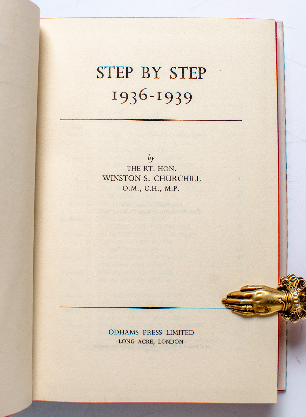My Early Life; Thoughts and Adventures; Great Contemporaries; Step by Step.