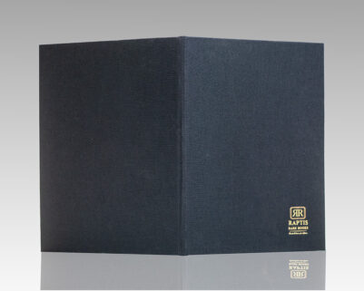 Custom Archival Octavo Presentation Portfolio.