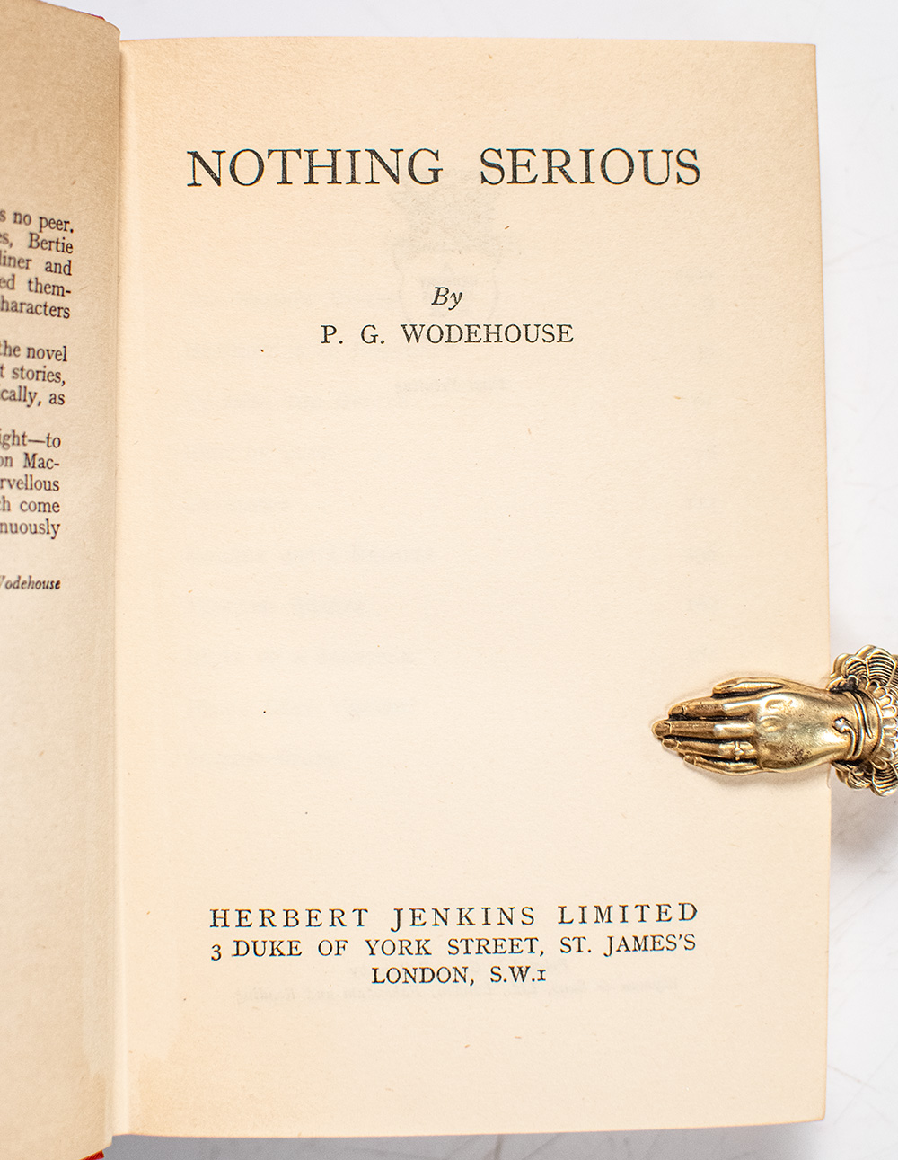 Nothing Serious.
