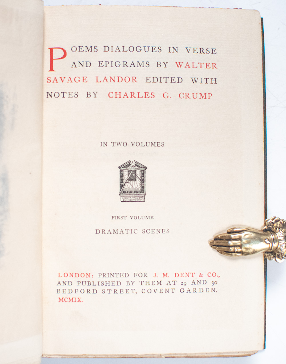 Poems, Dialogues In Verse, and Epigrams: In Two Volumes.