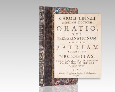 Oratio, qua Peregrinationum Intra Patriam Asseritur Necessitas. [An Oration on the Necessity of Travels within One’s Own Country].